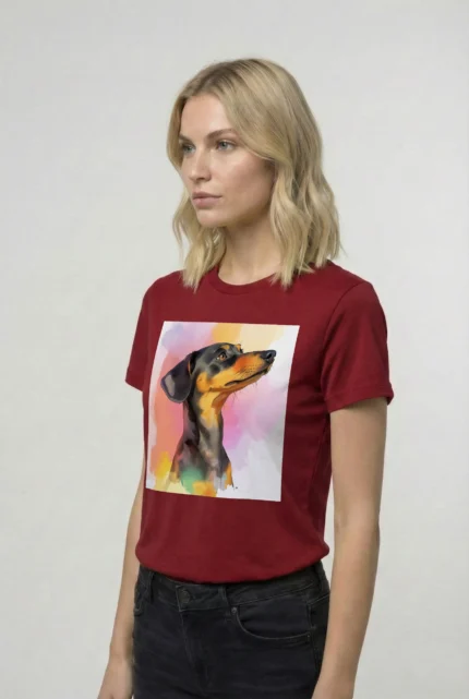 T-shirt DACHSHUND (#006) – Image 8