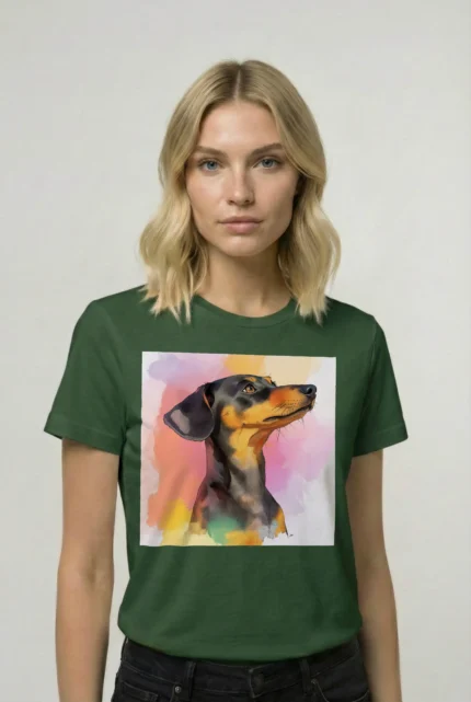 T-shirt DACHSHUND (#006) – Image 12