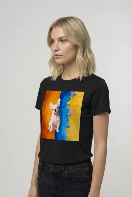 T-shirt FRENCH BULLDOG (#006) – Image 3