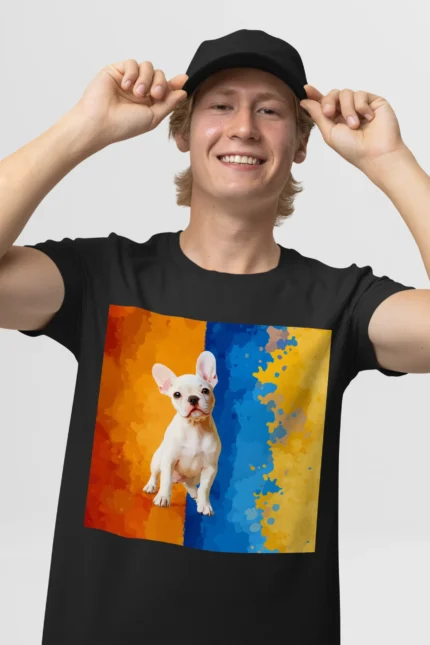 T-shirt FRENCH BULLDOG (#006) – Image 4