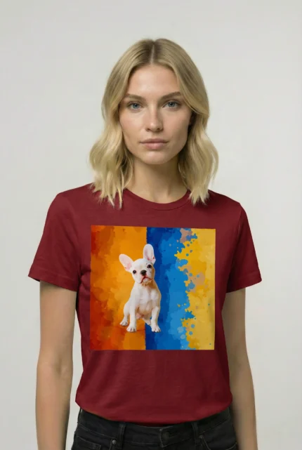 T-shirt FRENCH BULLDOG (#006) – Image 7