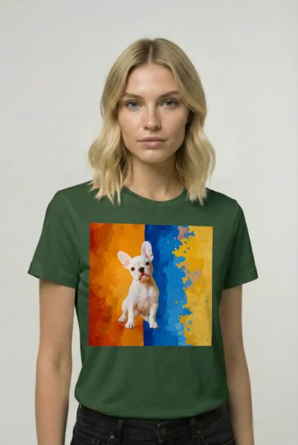 T-shirt FRENCH BULLDOG (#006) – Image 12
