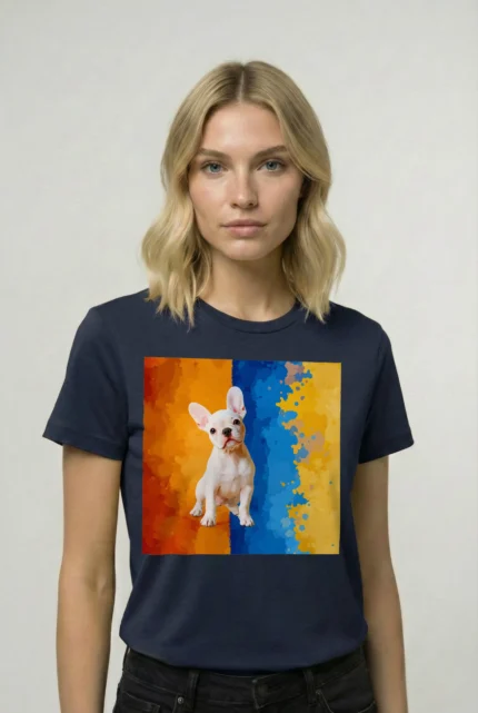 T-shirt FRENCH BULLDOG (#006) – Image 17