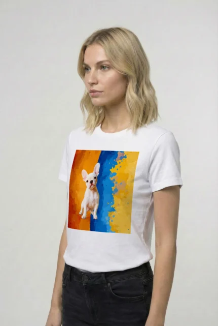 T-shirt FRENCH BULLDOG (#006) – Image 28