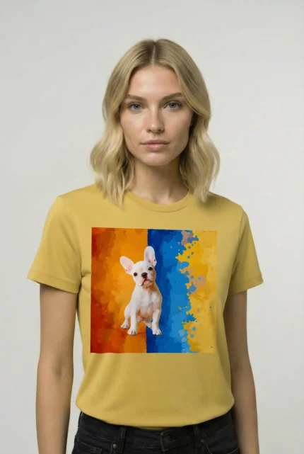 T-shirt FRENCH BULLDOG (#006) – Image 32