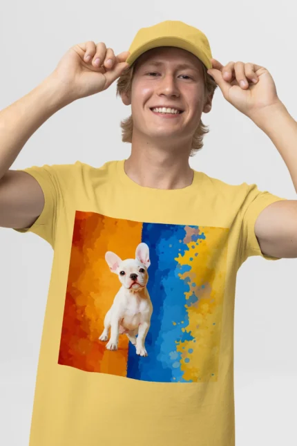 T-shirt FRENCH BULLDOG (#006) – Image 34