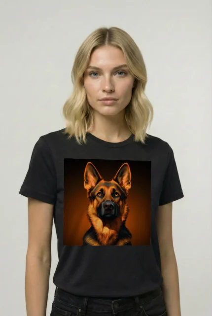 T-shirt GERMAN SHEPHERD (#006) – Image 2