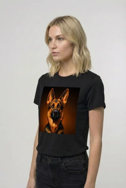 T-shirt GERMAN SHEPHERD (#006) – Image 3