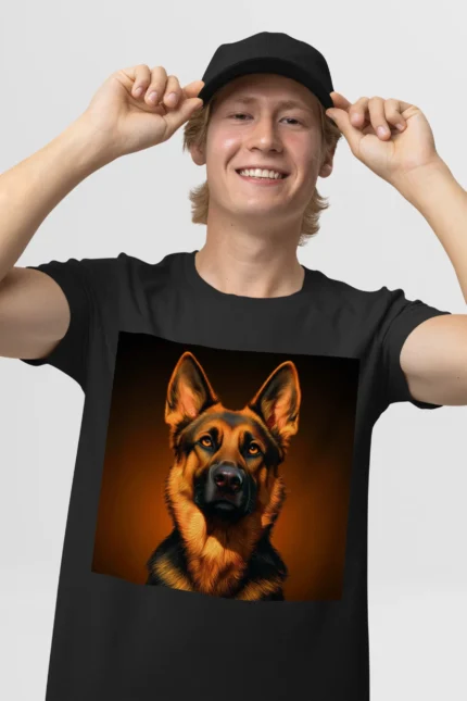 T-shirt GERMAN SHEPHERD (#006) – Image 4