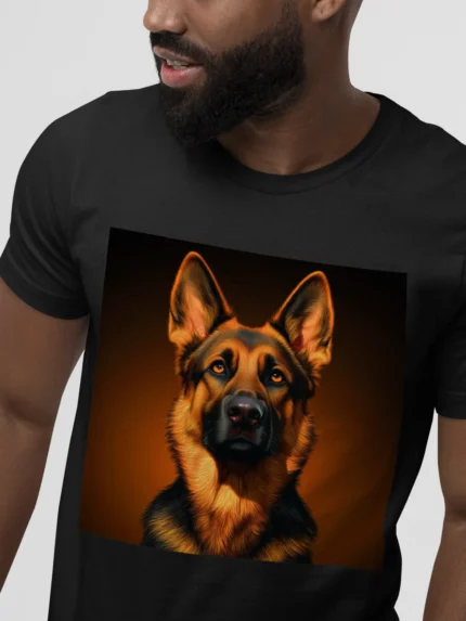 T-shirt GERMAN SHEPHERD (#006) – Image 5