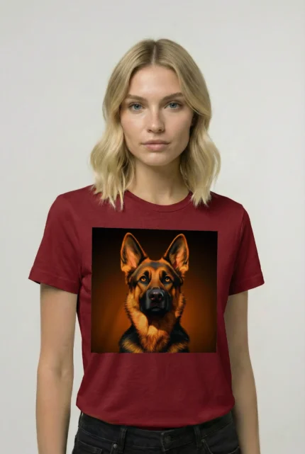 T-shirt GERMAN SHEPHERD (#006) – Image 7
