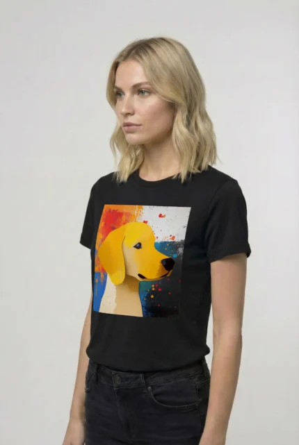 T-shirt GOLDEN RETRIEVER (#006) – Image 3