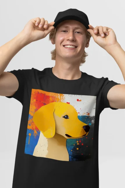 T-shirt GOLDEN RETRIEVER (#006) – Image 4