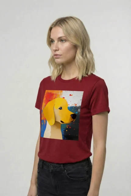 T-shirt GOLDEN RETRIEVER (#006) – Image 8