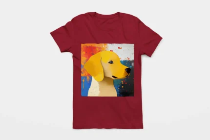 T-shirt GOLDEN RETRIEVER (#006) – Image 6