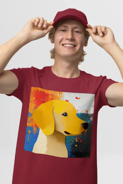 T-shirt GOLDEN RETRIEVER (#006) – Image 9