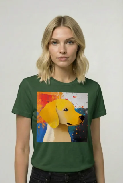 T-shirt GOLDEN RETRIEVER (#006) – Image 12