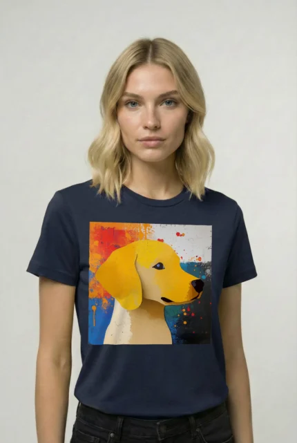 T-shirt GOLDEN RETRIEVER (#006) – Image 17
