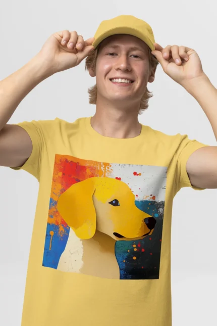 T-shirt GOLDEN RETRIEVER (#006) – Image 34