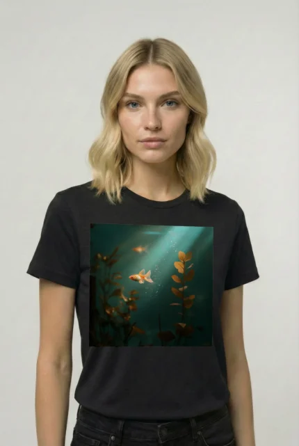 T-shirt GOLDFISH (#006) – Image 2
