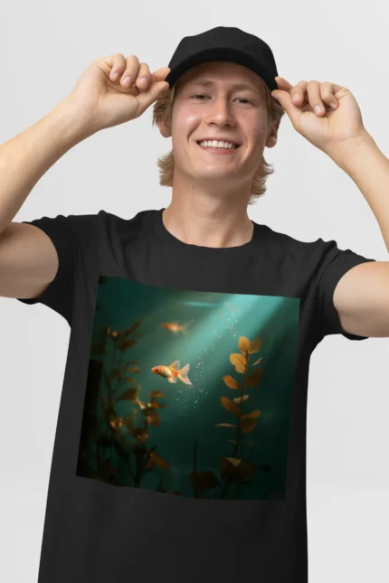 T-shirt GOLDFISH (#006) – Image 4