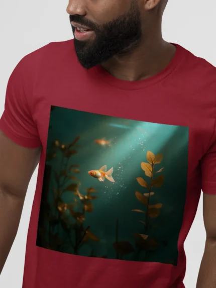 T-shirt GOLDFISH (#006) – Image 10