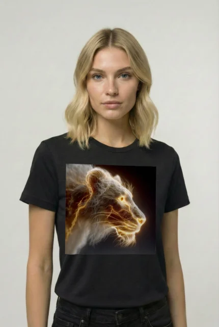 T-shirt LION (#006) – Image 2