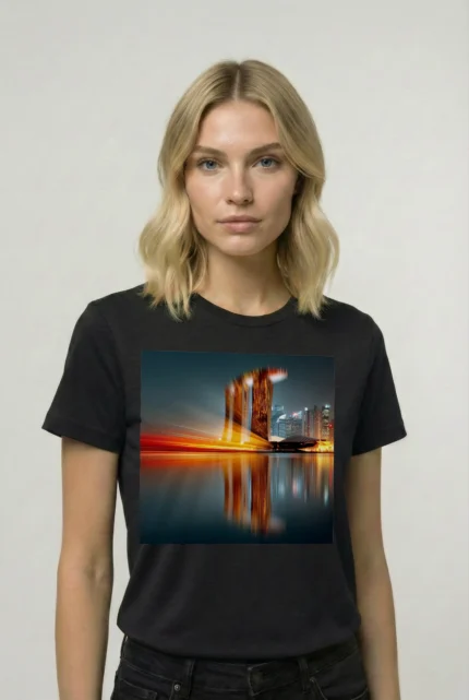 T-shirt SINGAPOUR (#006) – Image 2