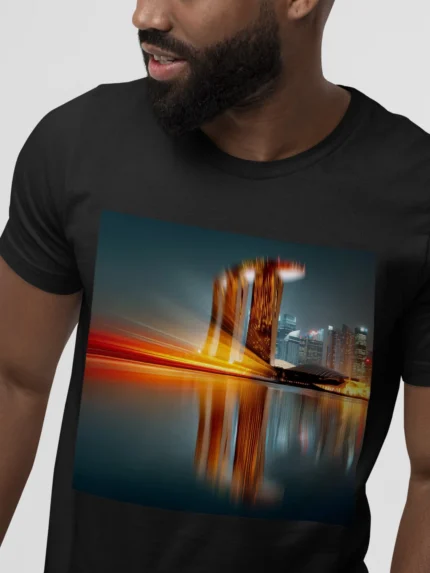 T-shirt SINGAPOUR (#006) – Image 5