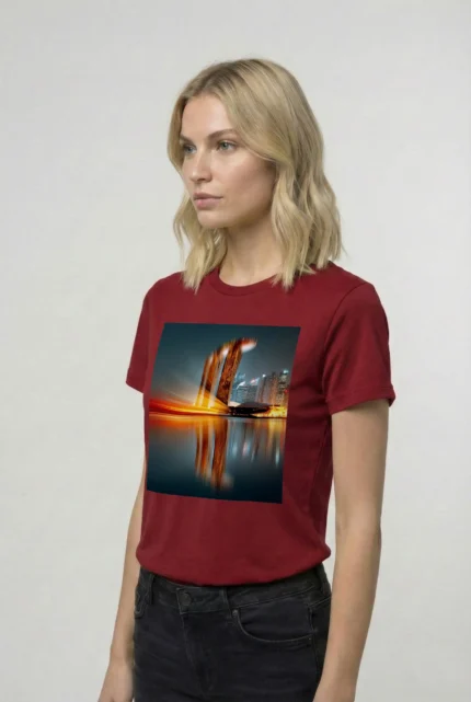 T-shirt SINGAPOUR (#006) – Image 8