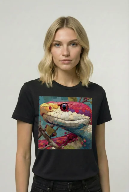 T-shirt SNAKE (#006) – Image 2