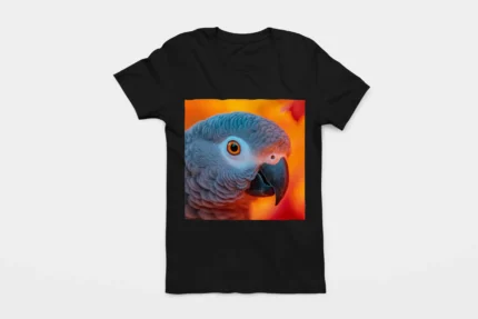 T-shirt AFRICAN GREY PARROT (#007)