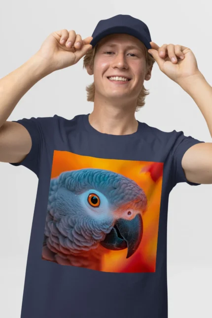 T-shirt AFRICAN GREY PARROT (#007) – Image 19