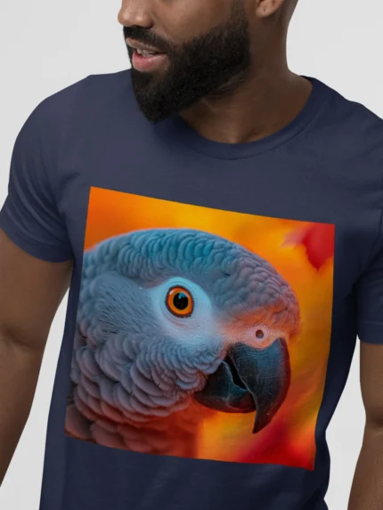 T-shirt AFRICAN GREY PARROT (#007) – Image 20