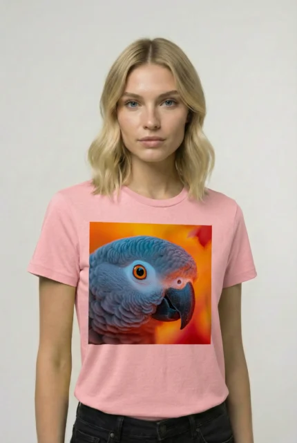 T-shirt AFRICAN GREY PARROT (#007) – Image 22