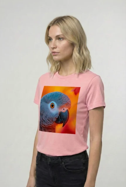 T-shirt AFRICAN GREY PARROT (#007) – Image 23