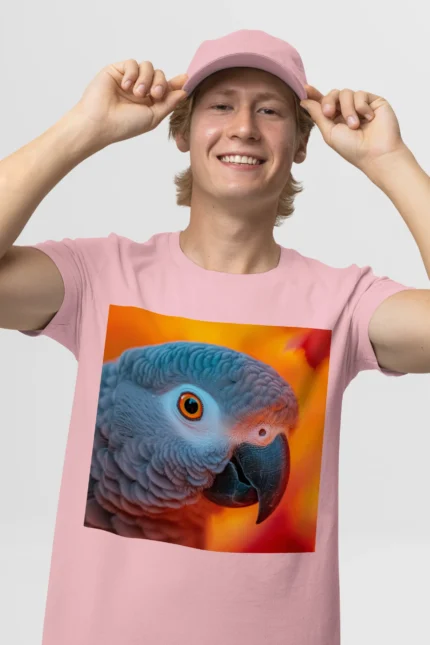 T-shirt AFRICAN GREY PARROT (#007) – Image 24