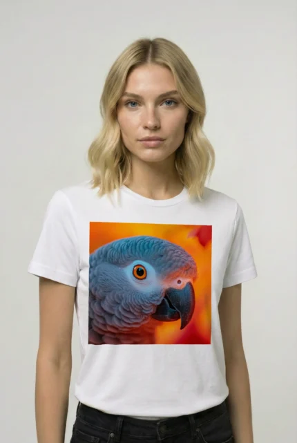 T-shirt AFRICAN GREY PARROT (#007) – Image 27