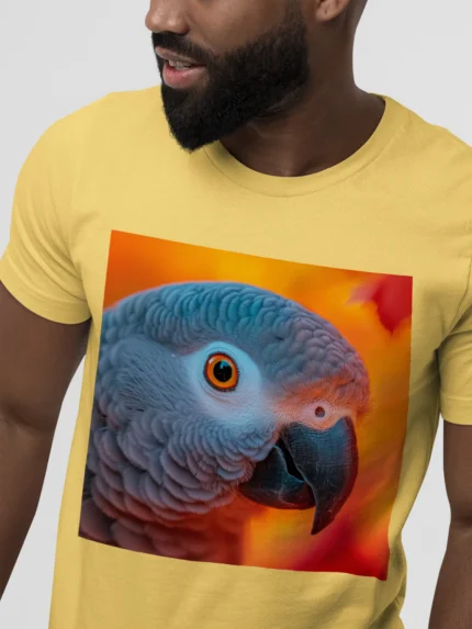 T-shirt AFRICAN GREY PARROT (#007) – Image 35