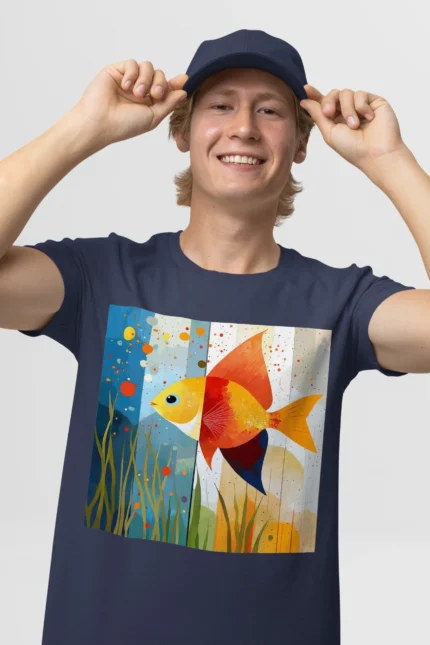 T-shirt ANGELFISH POISSON ANGE (#007) – Image 19