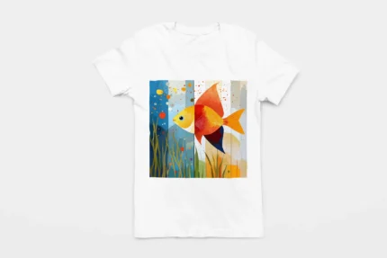 T-shirt ANGELFISH POISSON ANGE (#007) – Image 26