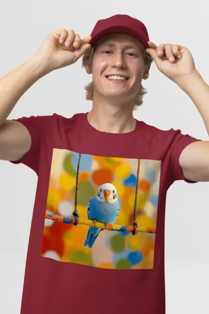 T-shirt BUDGERIGAR (#007) – Image 9