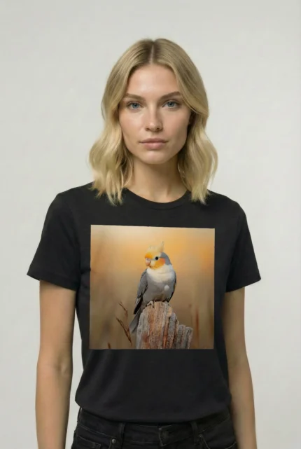 T-shirt COCKATIEL (#007) – Image 2