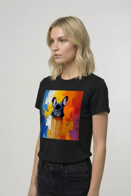 T-shirt FRENCH BULLDOG (#007) – Image 3