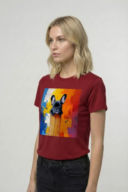 T-shirt FRENCH BULLDOG (#007) – Image 8