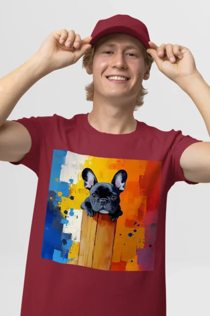 T-shirt FRENCH BULLDOG (#007) – Image 9