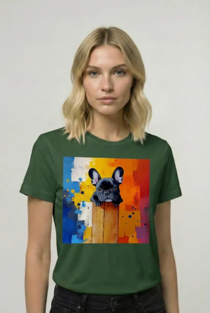 T-shirt FRENCH BULLDOG (#007) – Image 12