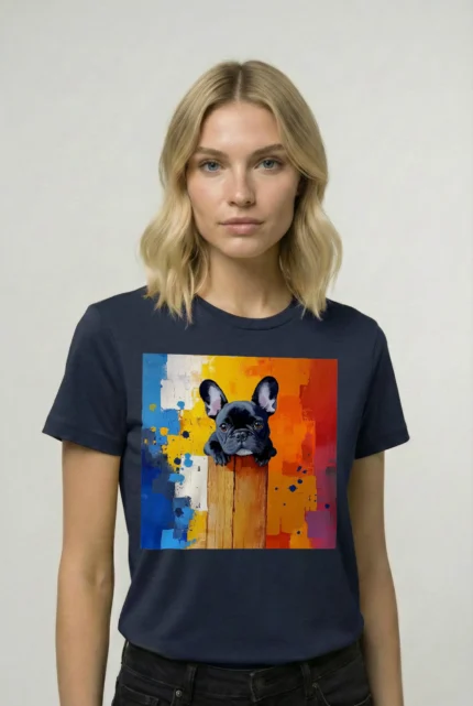 T-shirt FRENCH BULLDOG (#007) – Image 17