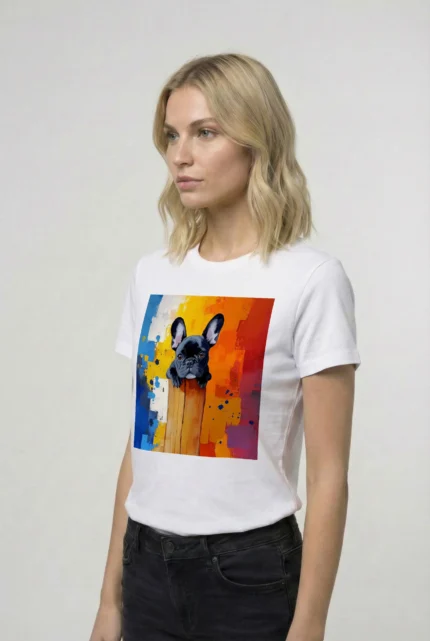 T-shirt FRENCH BULLDOG (#007) – Image 28