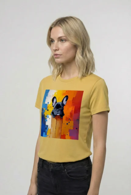 T-shirt FRENCH BULLDOG (#007) – Image 33